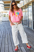   Hammil and coDistressed Carpenter Jeans in White SALE - Stay Wild Collective  