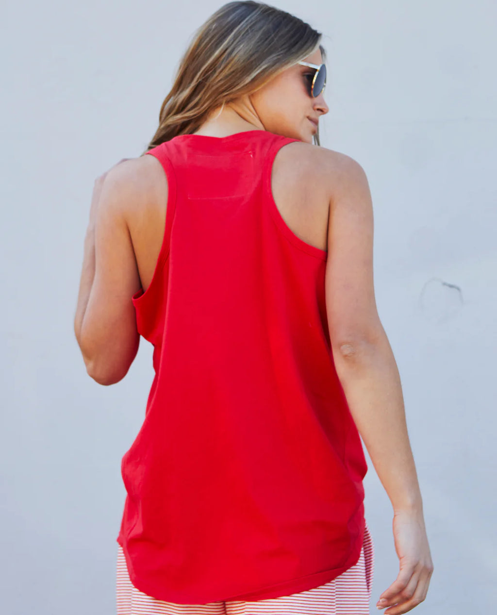   Hammil & co Riviera sunshine tank red SALE - Stay Wild Collective  