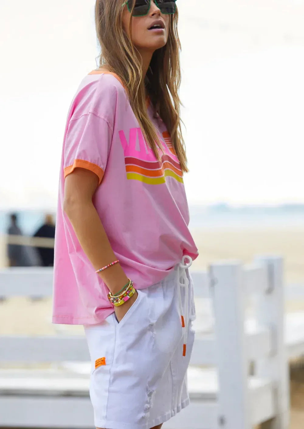   Hammill & Co Retro White Denim Skirt SALE - Stay Wild Collective  