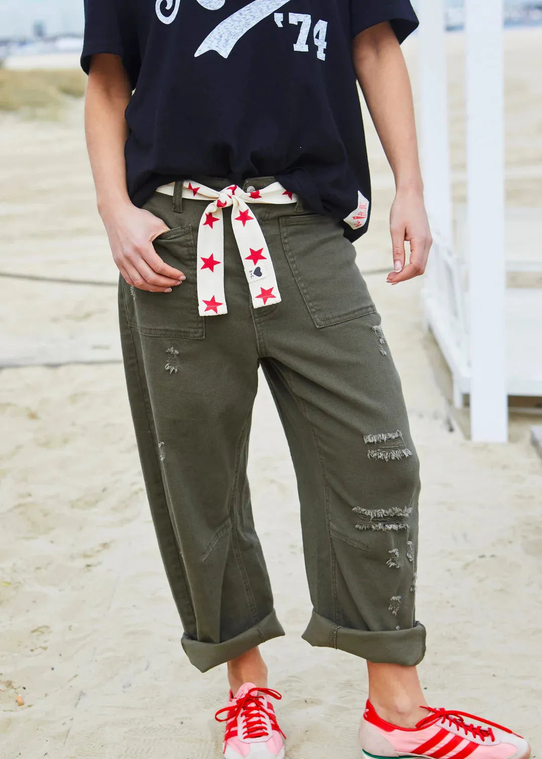 Hammill and co Star belt red - Stay Wild Collective  