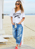 Hammill and co star belt navy - Stay Wild Collective  