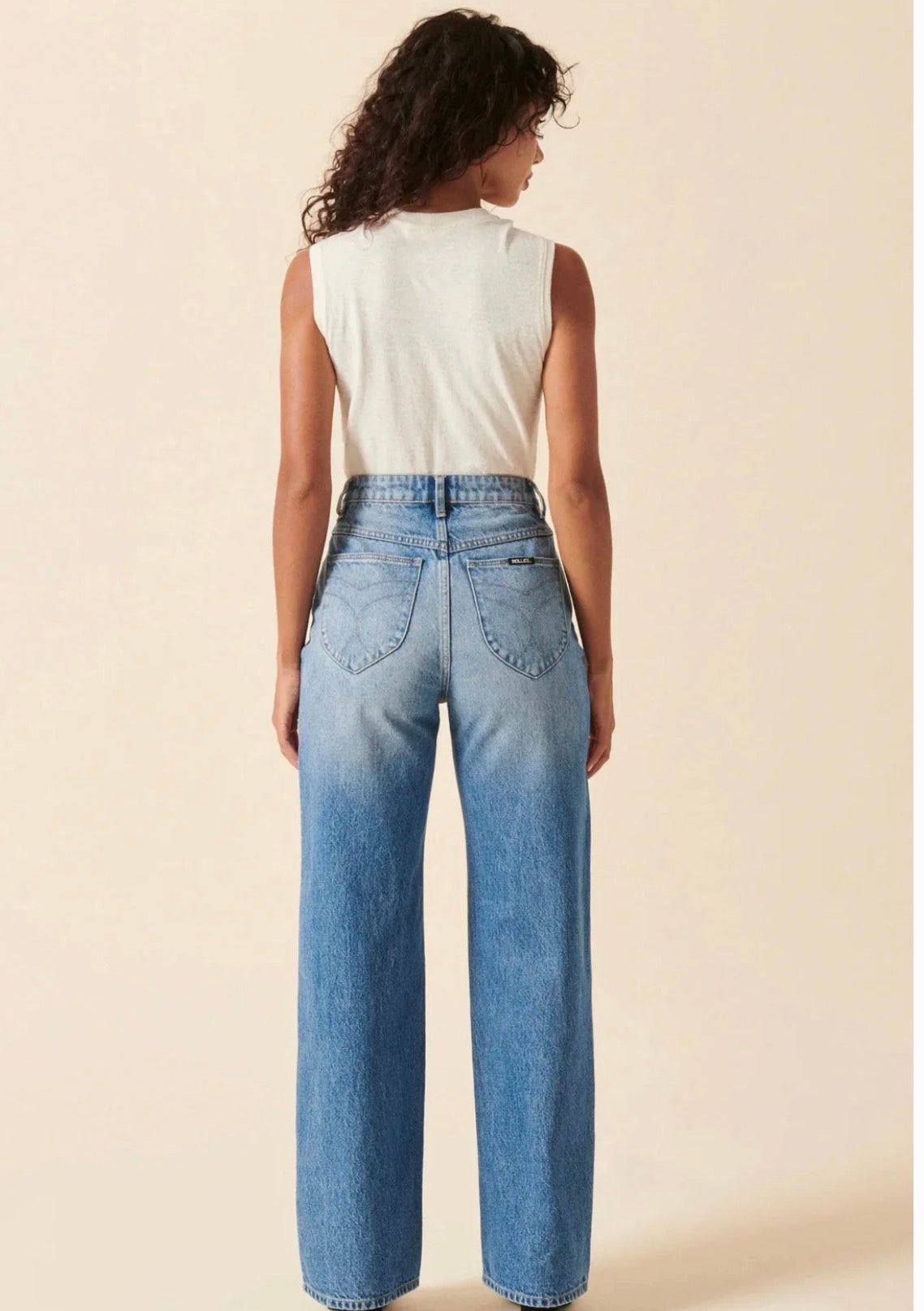  Heidi high rise long Chloe mid blue #14659 SALE - Stay Wild Collective  