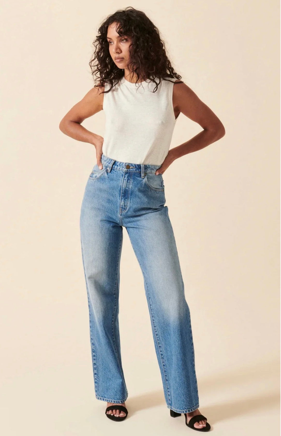  Heidi high rise long Chloe mid blue #14659 SALE - Stay Wild Collective  