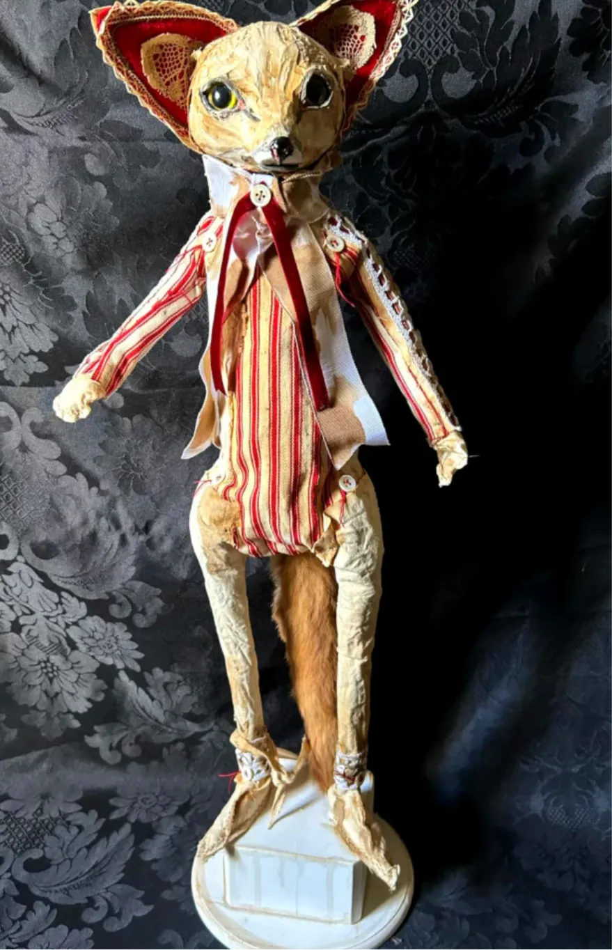 Hip hip decay OPKINNS Fox Sculpture - Stay Wild Collective  