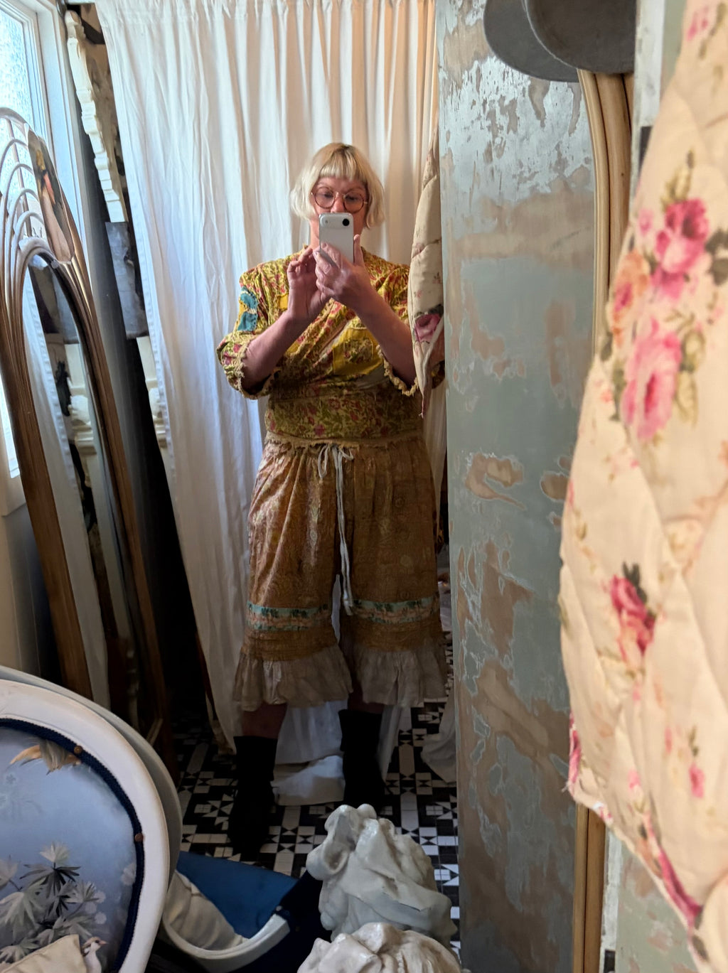 House of Jaded Gypsy Gilded dust bloomers - golden O/S - Stay Wild Collective