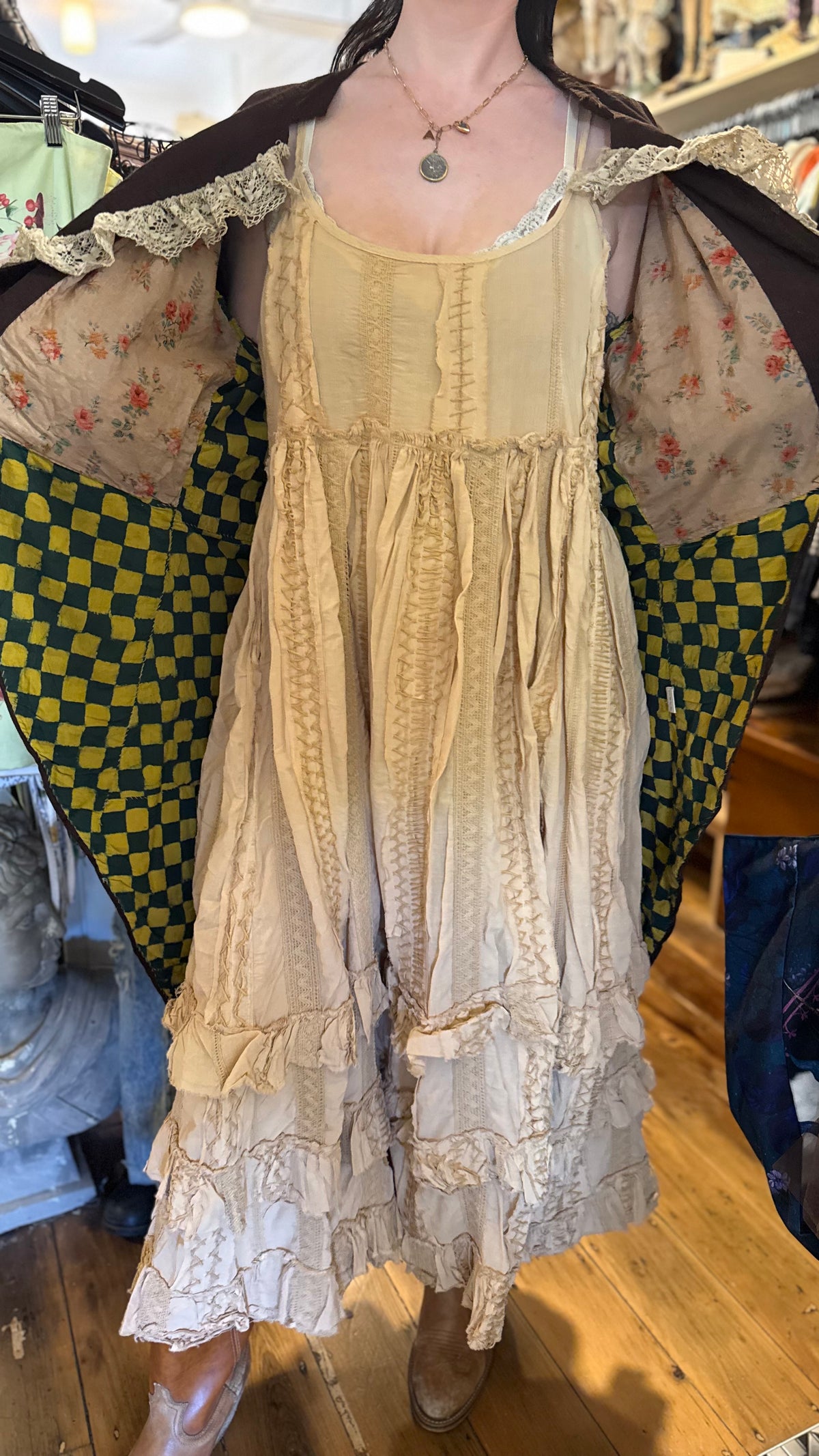 House of Jaded Gypsy Moonlit manor jacket reversable - Stay Wild Collective