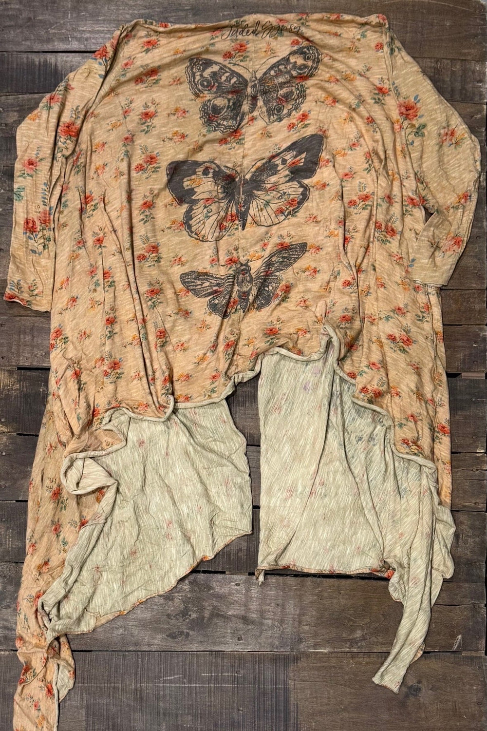 House of Jaded gypsy loose ends cardigan peaceful garden - Stay Wild Collective