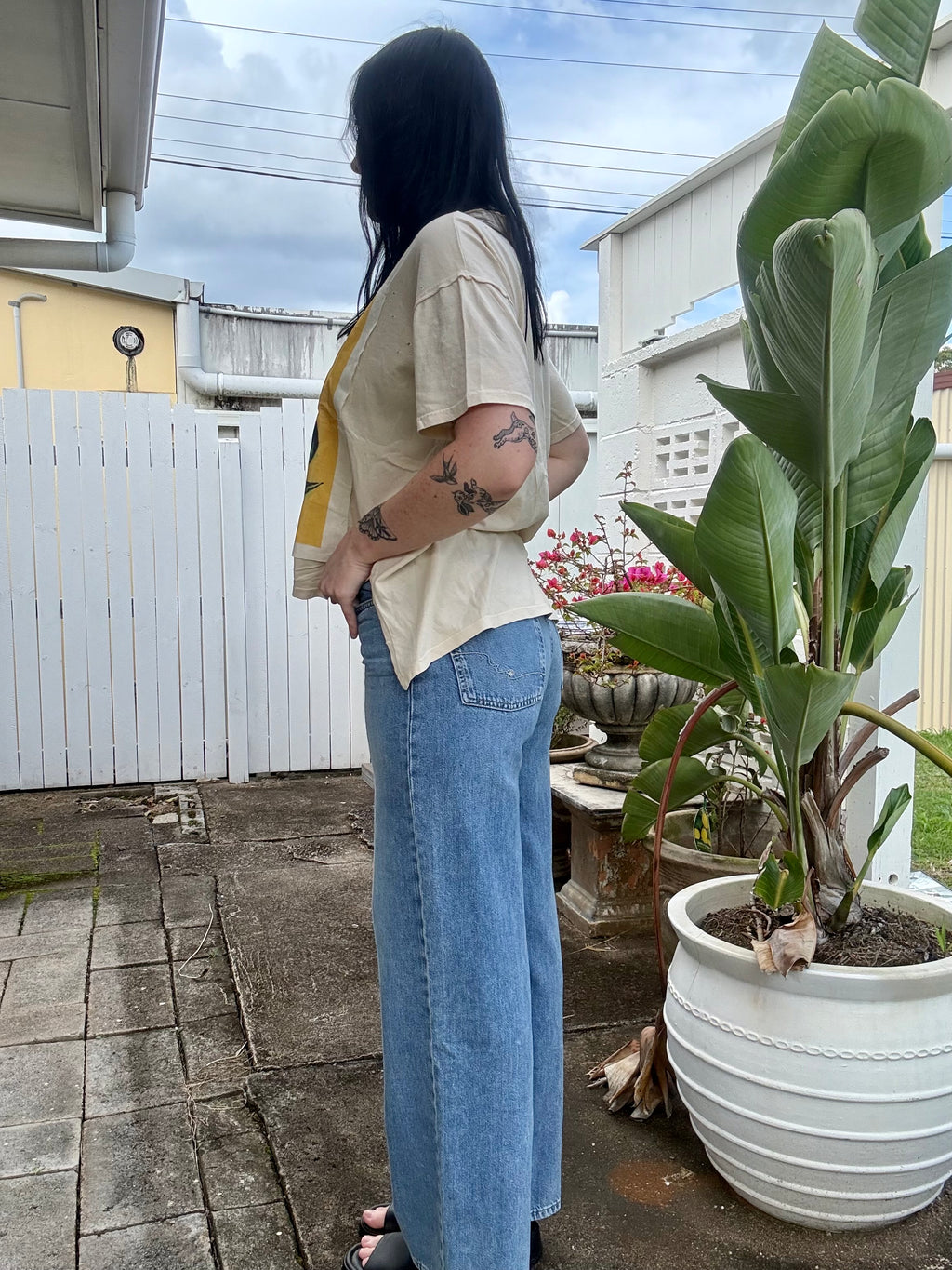  I love linen - rose tee - Stay Wild Collective  