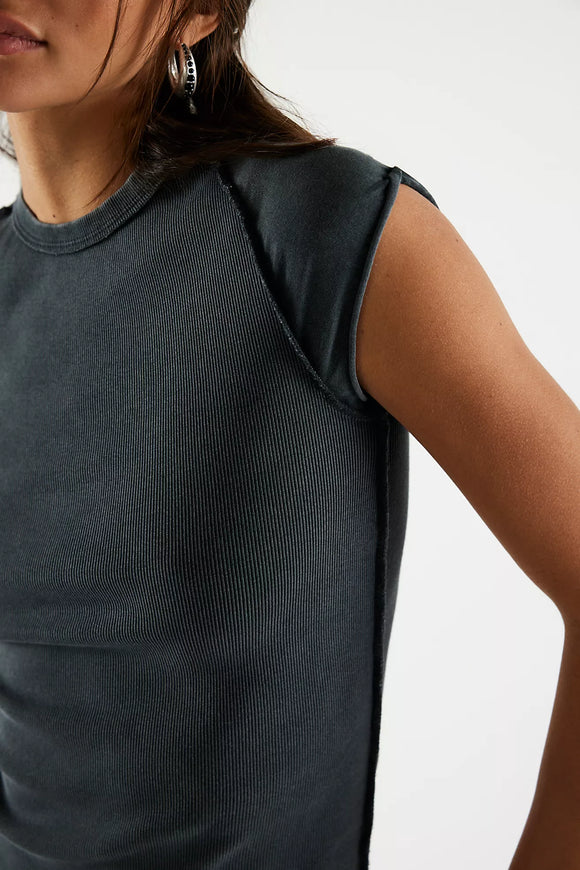 Free People Ever Had Tee  noir/black