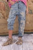 PANTS 520-WSHID-OS
Lace Embroidered Miner Denims