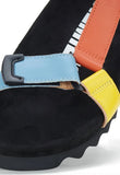 Rollie Sandal tooth wedge. Citrus 
 
Splash