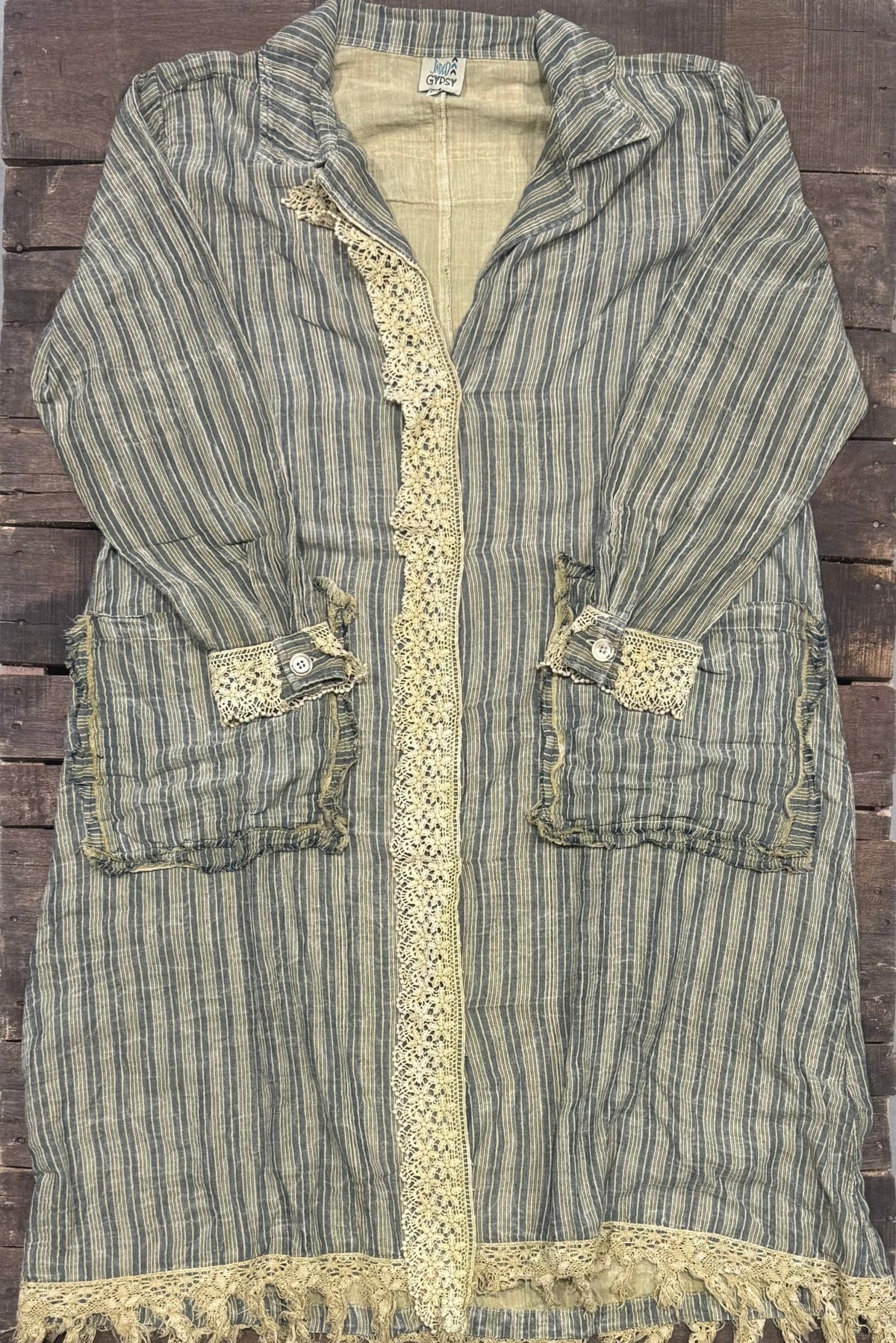 Jaded gypsy lined up duster