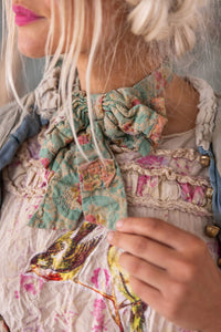 JABOT 084 | Louis Bowtie | Color: Penrith  Magnolia pearl