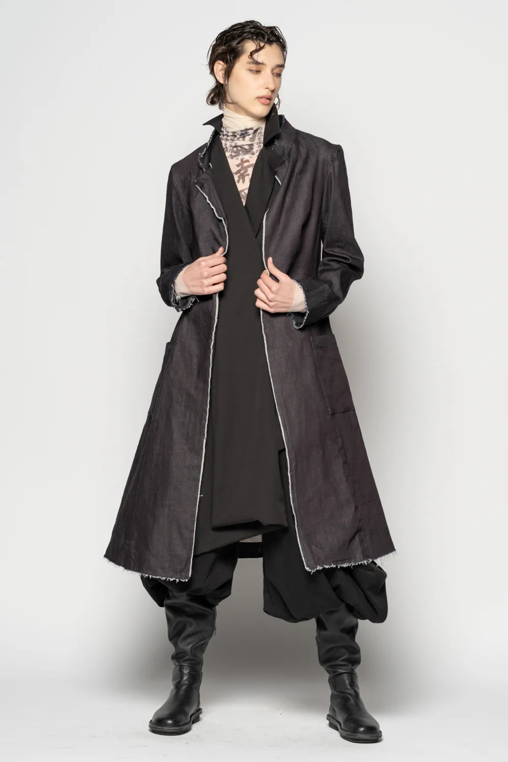 Dogstar onmitsu coat  black denim