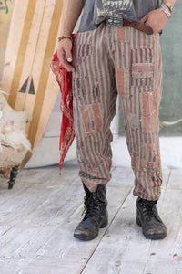 MAGNOLIA PEARL STRIPED MINER PANTS