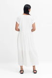 Elk Mies shirt dress  white SALE