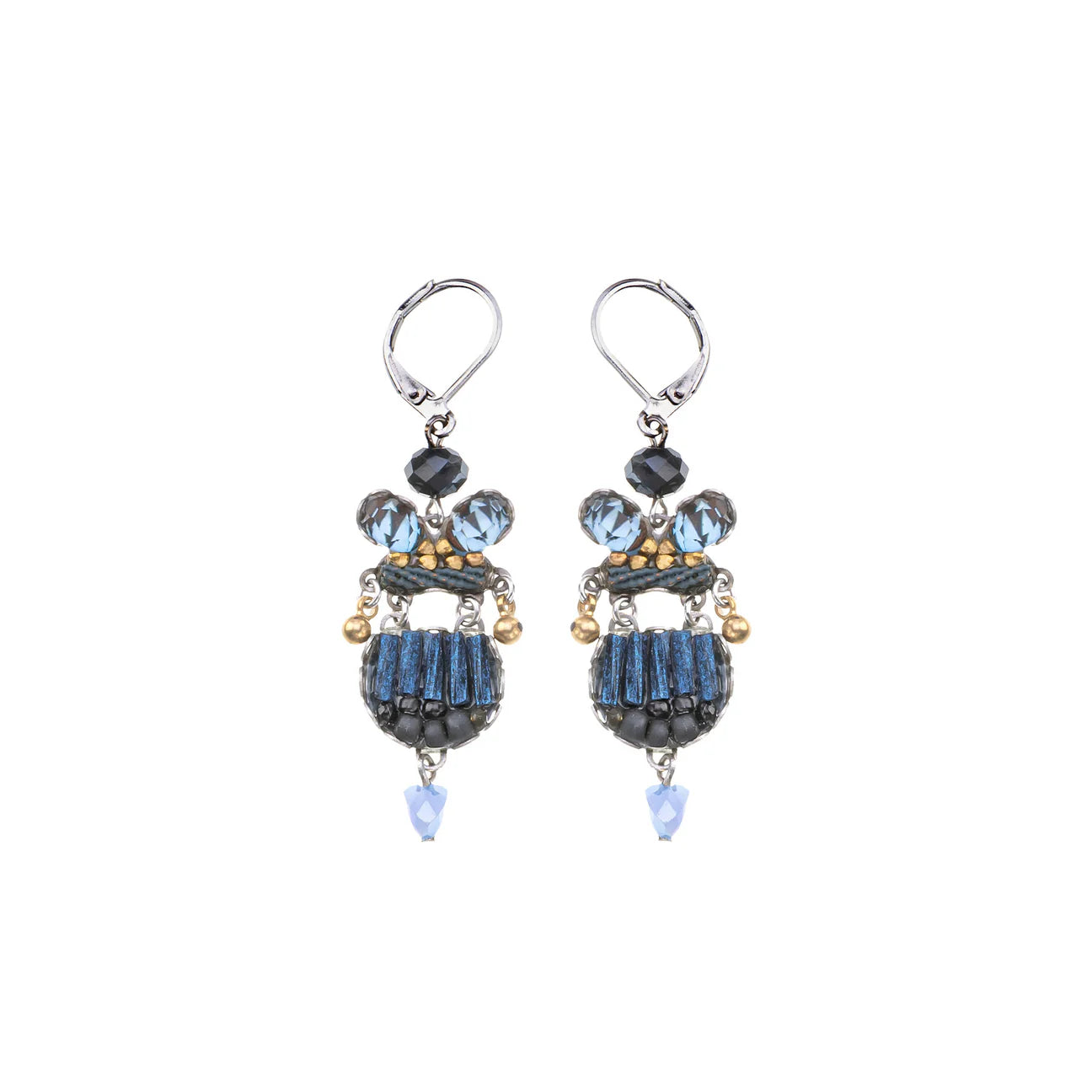 Ayalabar indigo summit earrings C2289