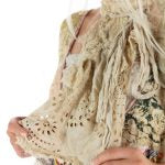 Magnolia Pearl Eyelet Odet Jabot 097 Aged