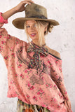 TOP 1746-AZAFL-OS
Floral Hawk Richi Sweatshirt