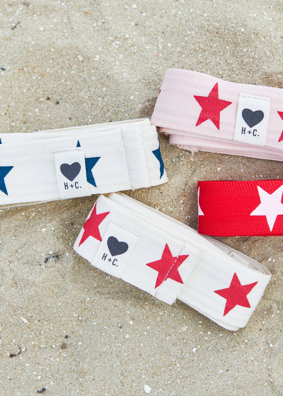 Hammil and co Star belt red