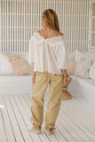 We the free can't compare cargo pants tan /rye