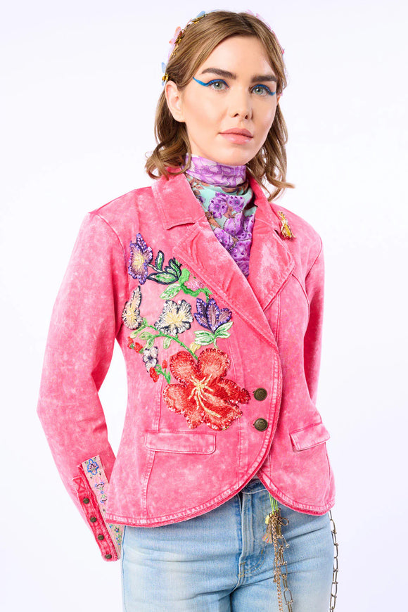 JULIET FRENCH TERRY BLAZER/JACKET