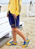 Hammil and co navy and yellow shorts