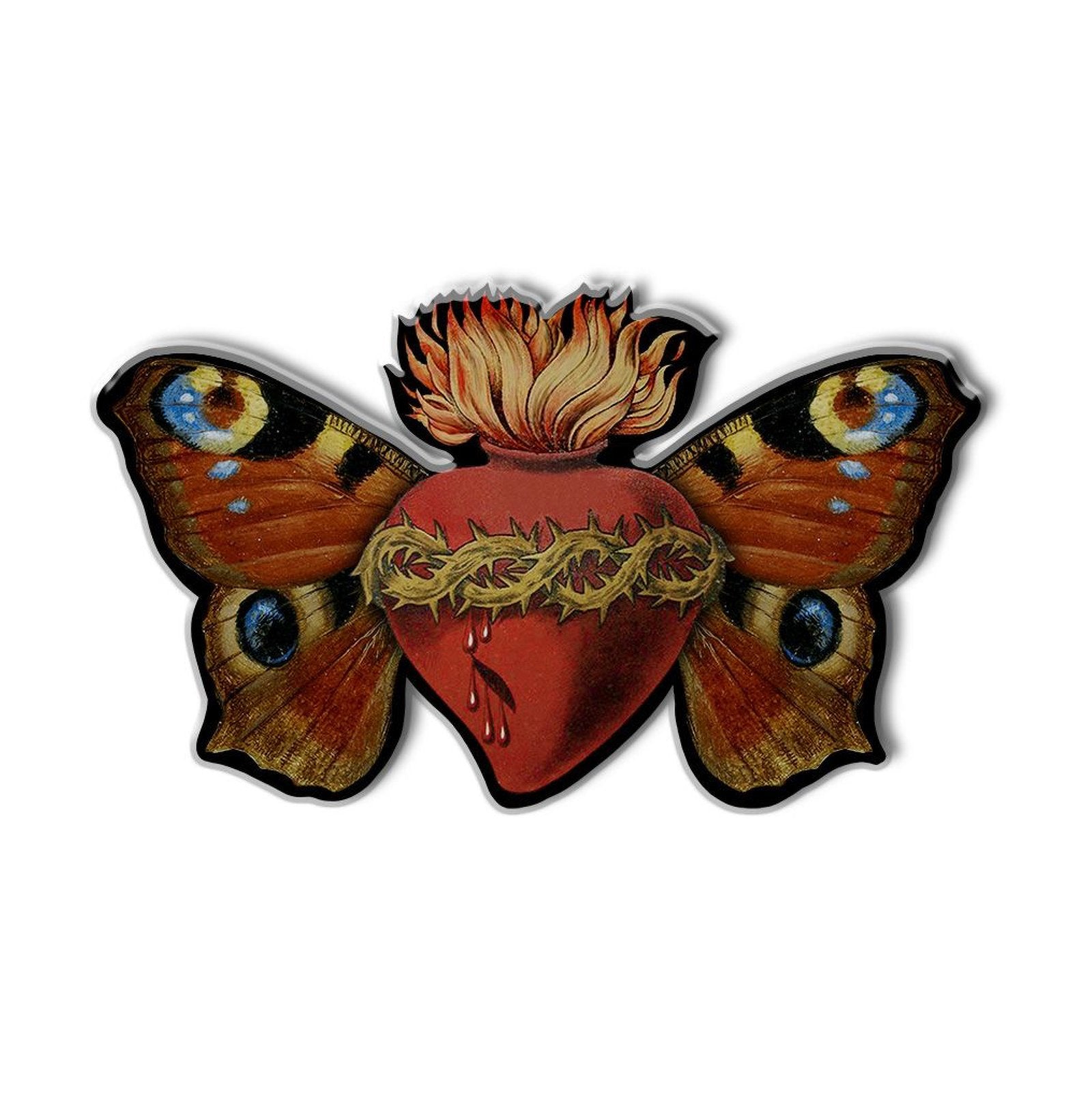 Voglio Bene sacred butterfly pin