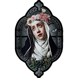 Voglio Bene Saint Rita pin