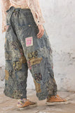 MAGNOLIA PEARL LINEN DANI BLUES PANTS 652 WASHED INDIGO