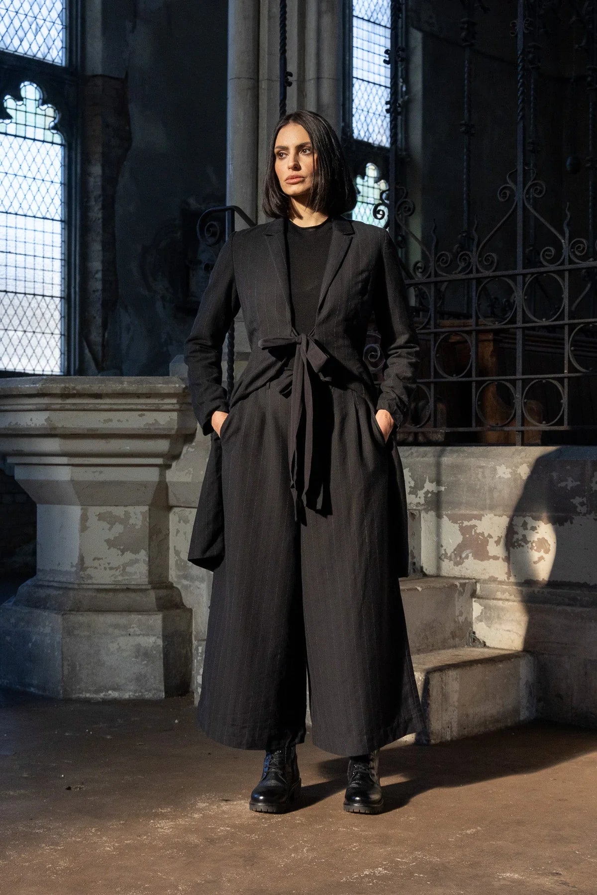 MegbyDesign HARRIET TROUSER - WOOL & COTTON
