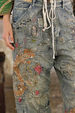 MAGNOLIA PEARL
DRAGON EMBROIDERED PROVISION DENIMS - PANTS 660