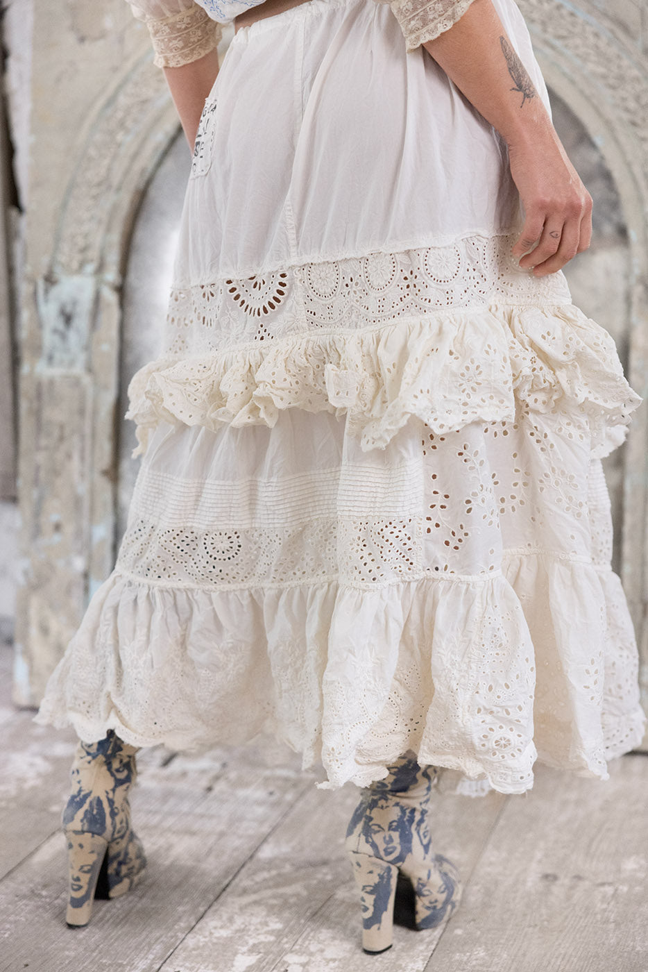 Magnolia Pearl Eyelet Pissarro Skirt 197 True