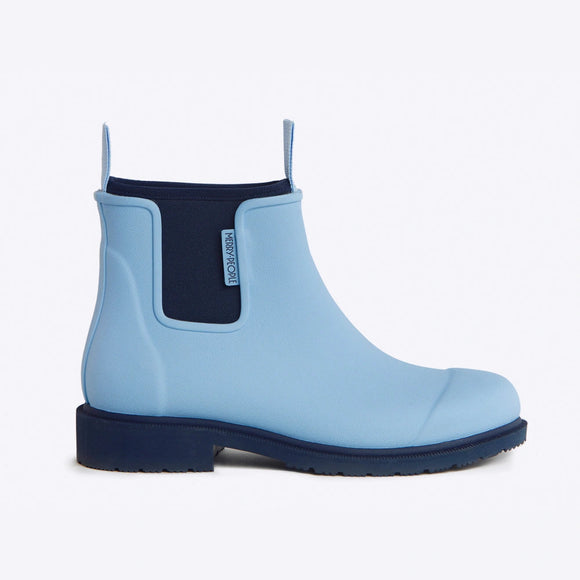 Last chance sky blue Bobbi boots merry people