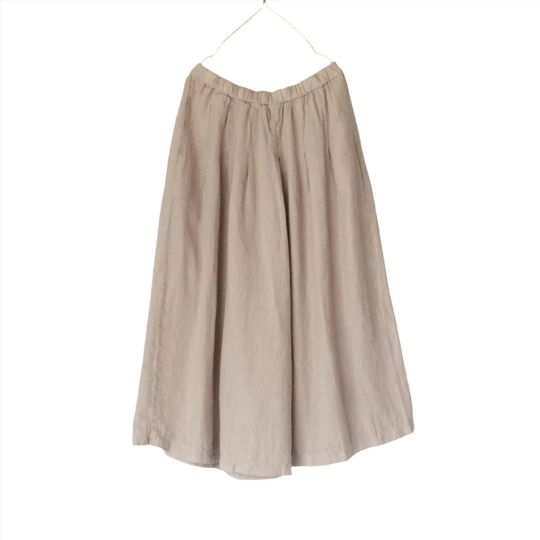 Montaigne solid linen culottes O/S