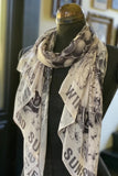 Peace wine and sunshine scarf