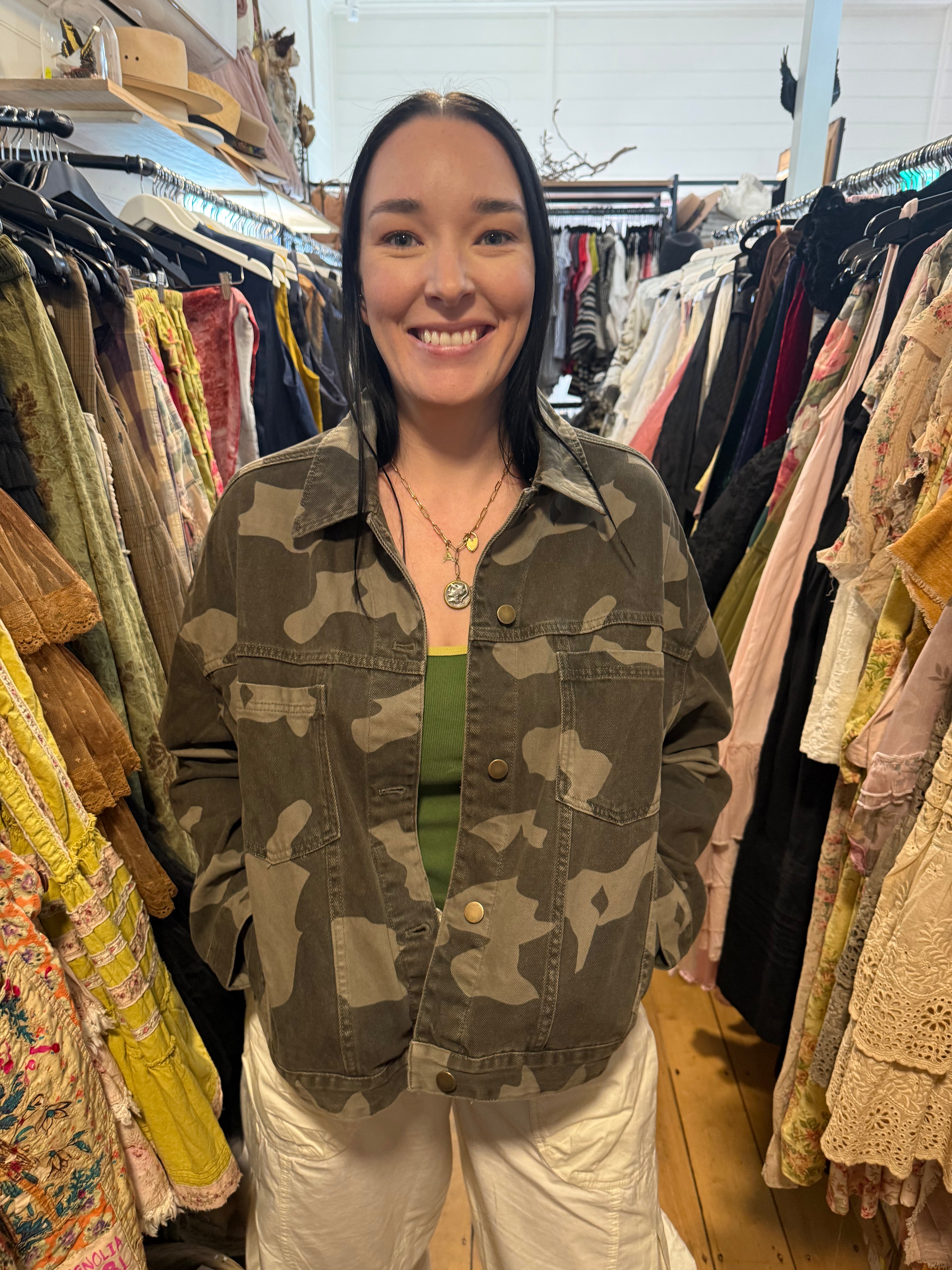 Miou Muse camo jacket