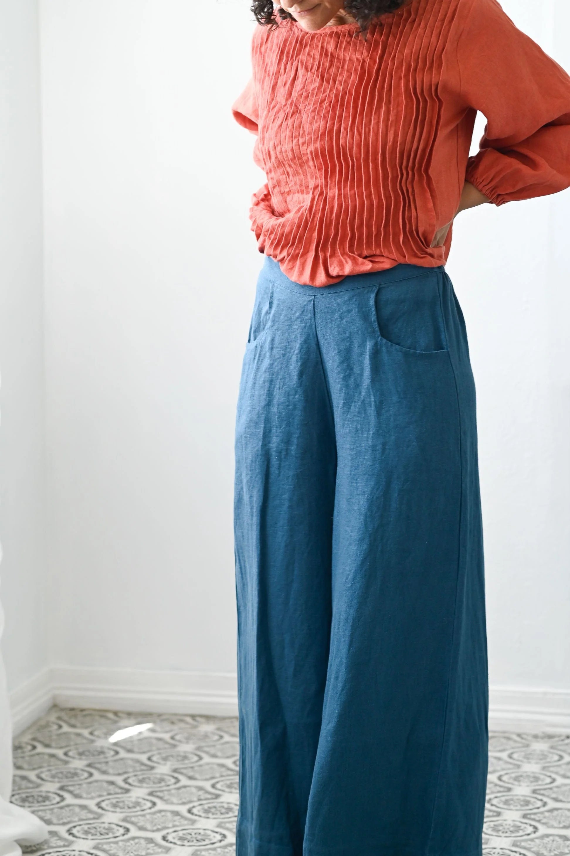 Ollie Denim Pant Sapphire