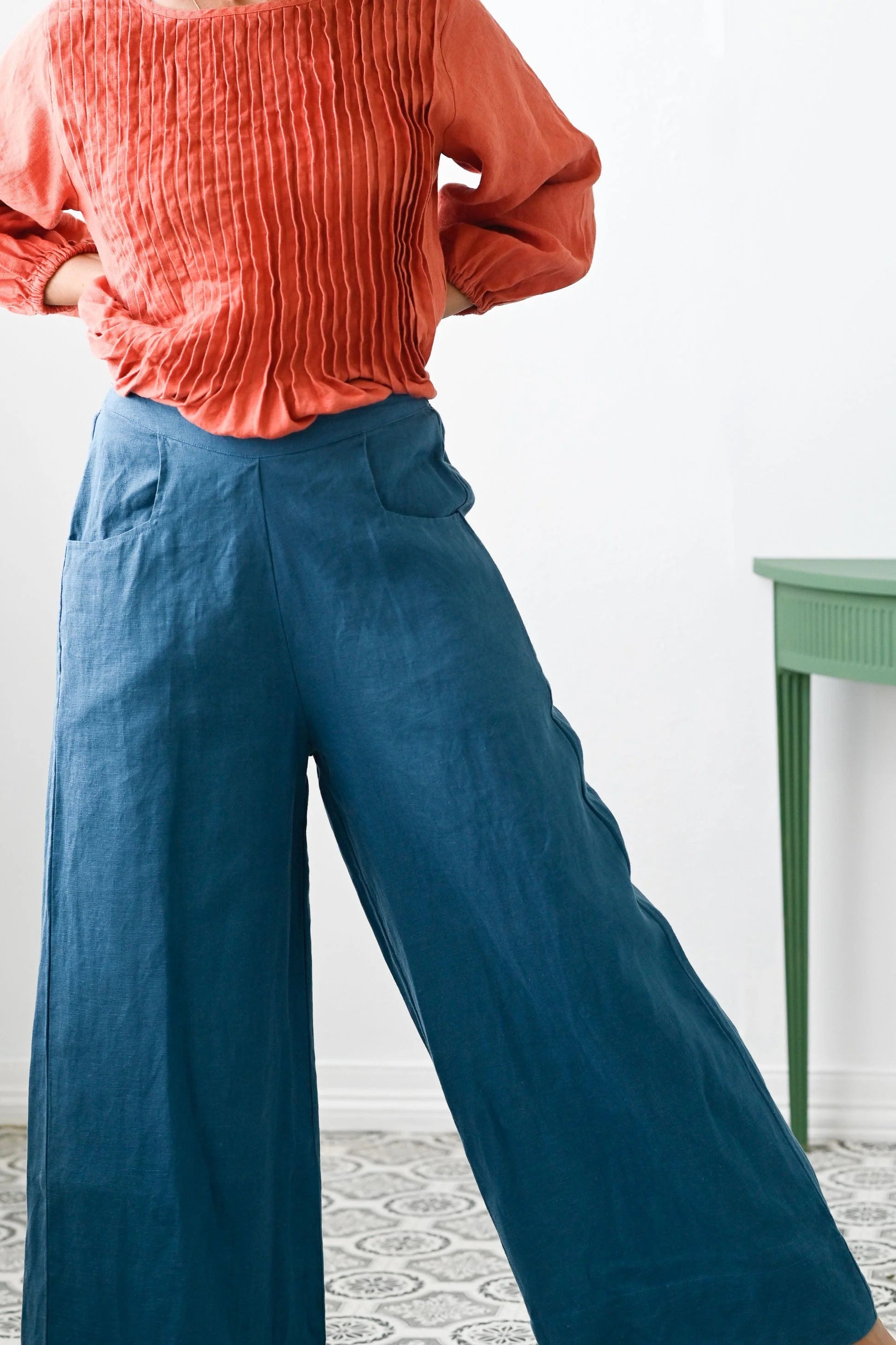 Ollie Denim Pant Sapphire