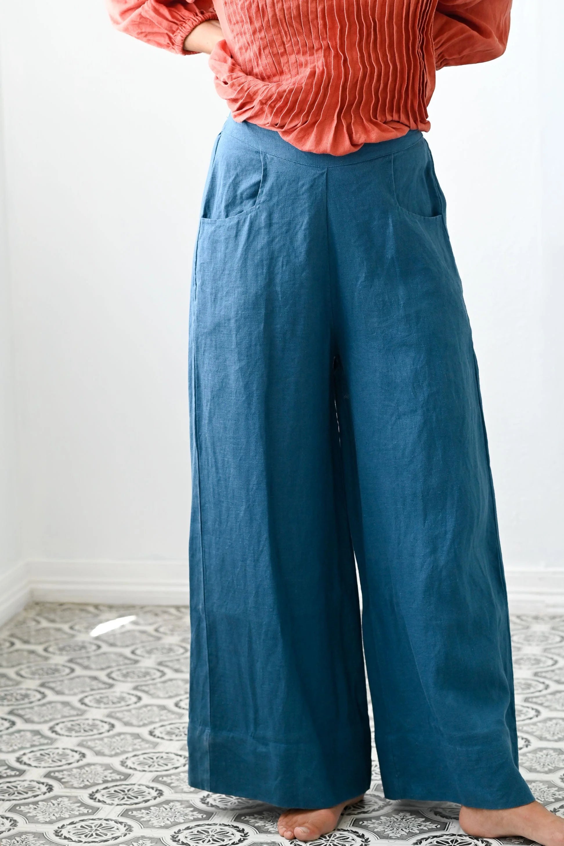 Ollie Denim Pant Sapphire
