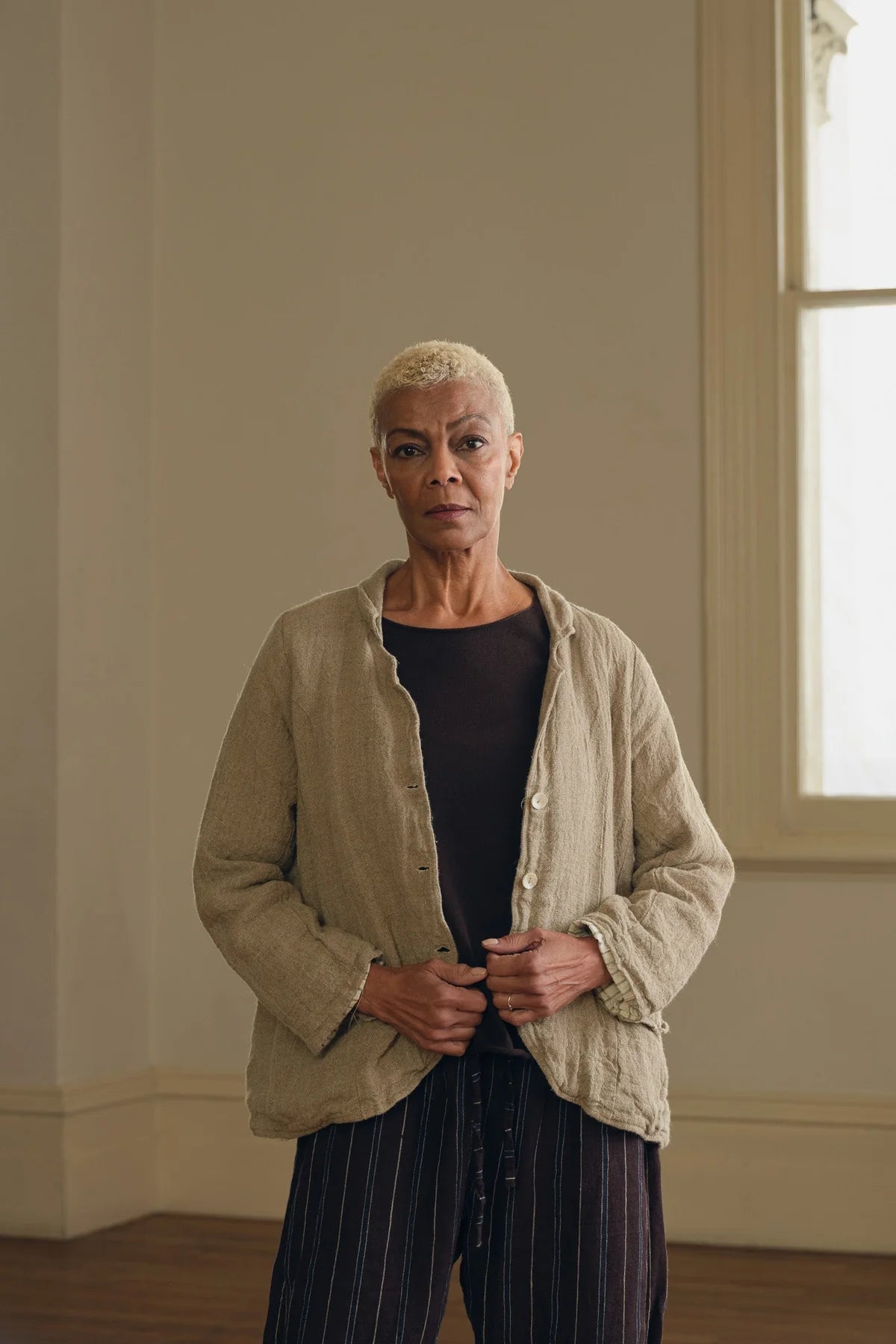 MegbyDesign BARIDI JACKET - LINEN