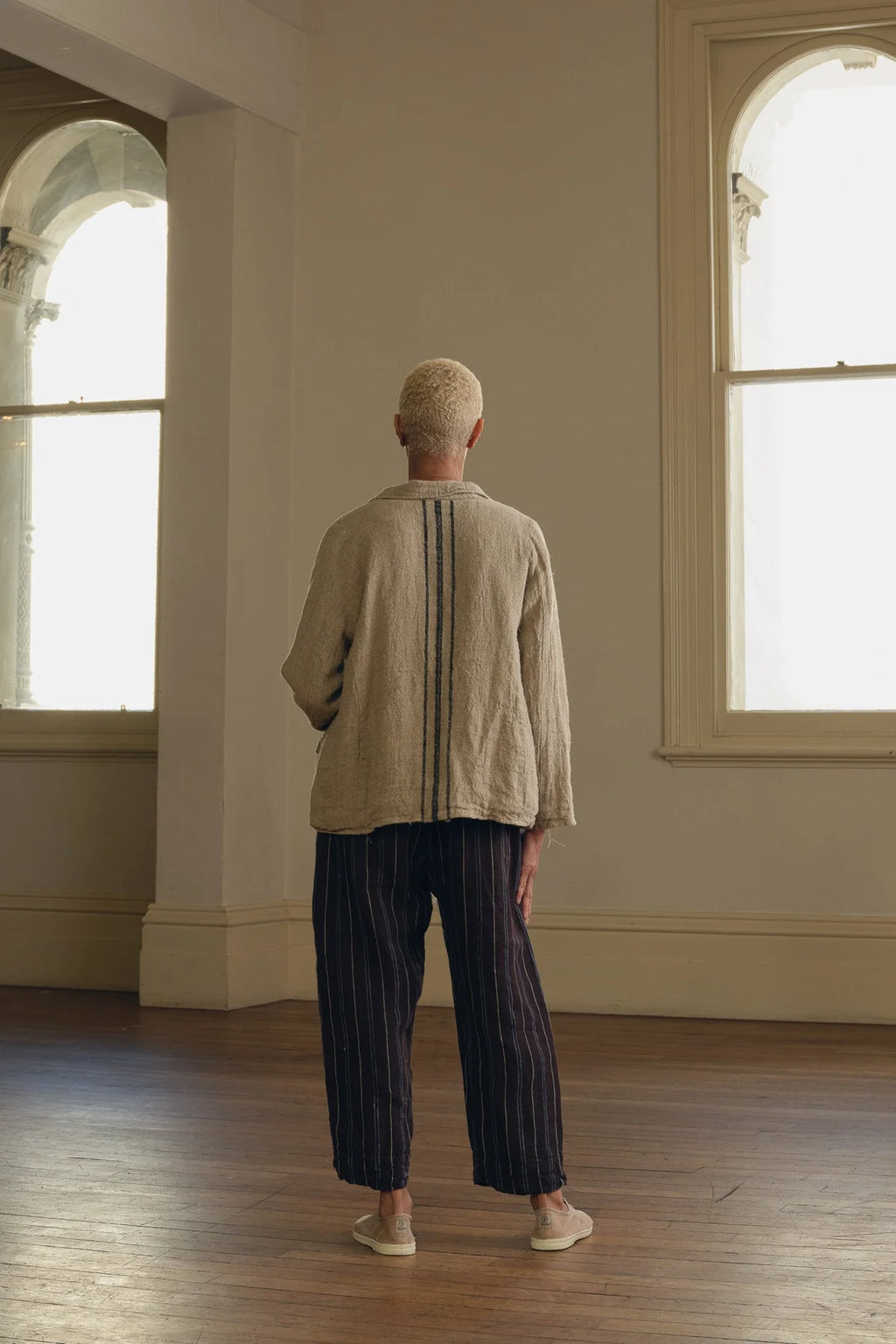 MegbyDesign BARIDI JACKET - LINEN