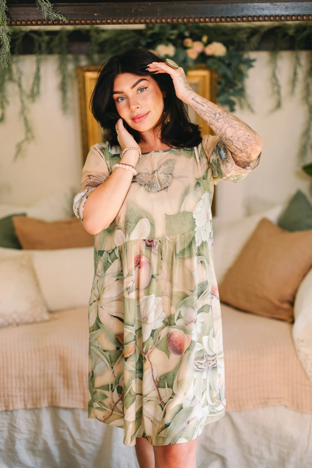 Fleur de Soleil tunic dress