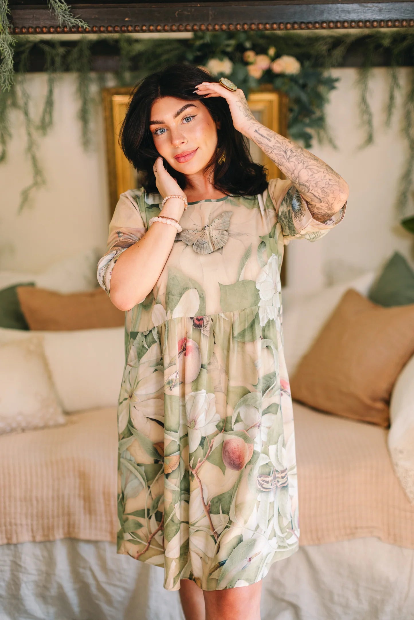 Fleur de Soleil tunic dress
