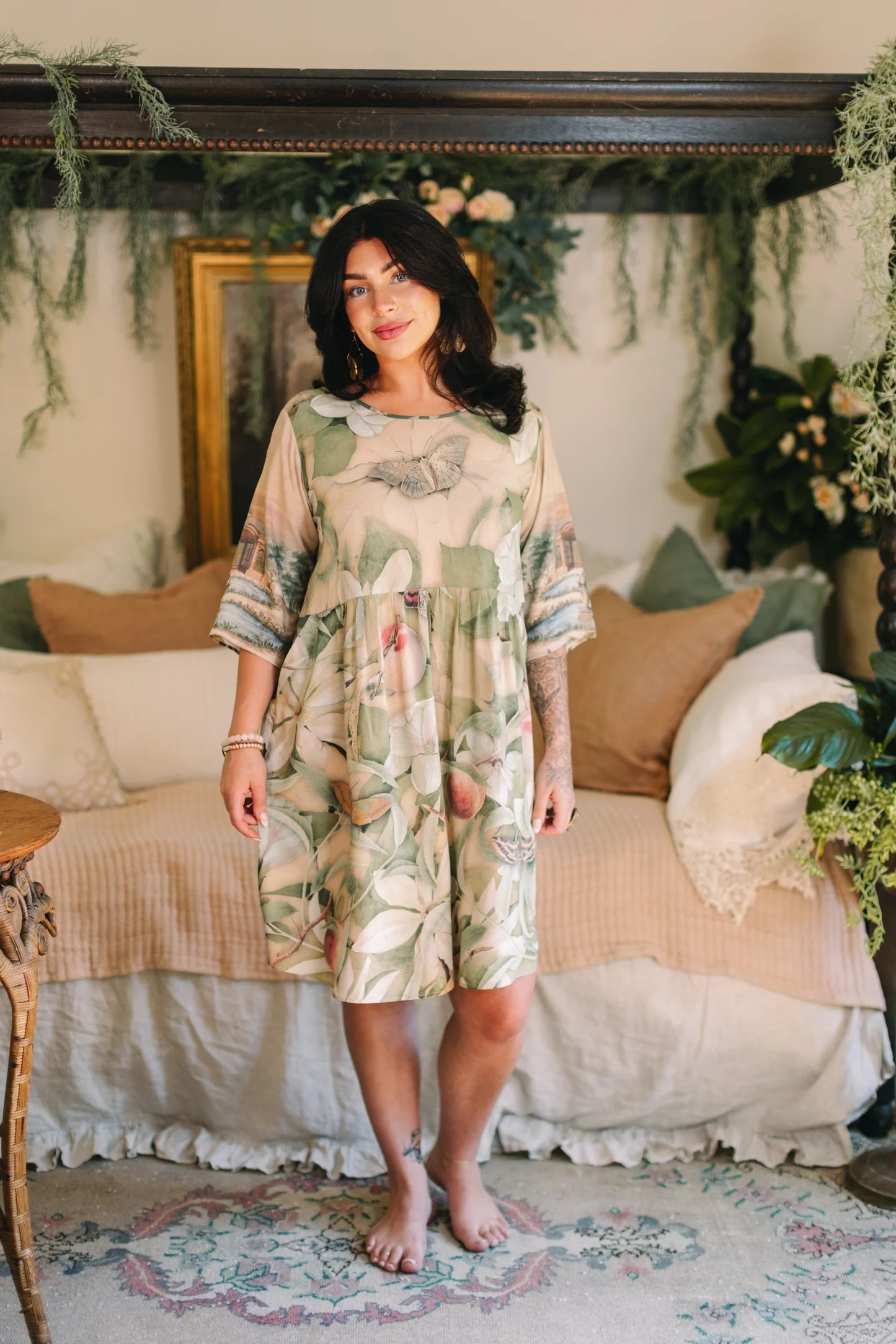 Fleur de Soleil tunic dress