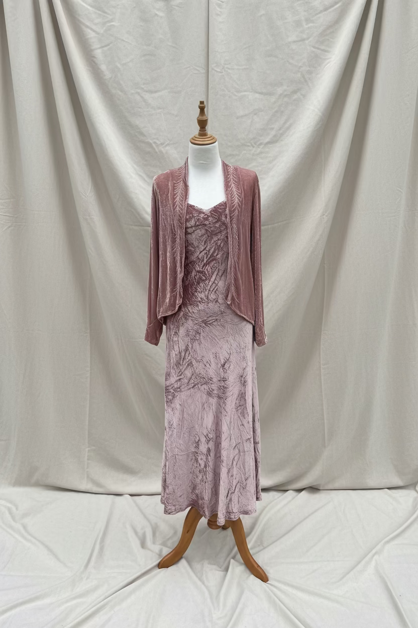 Otomo Marilyn - Silk Velvet slip dress
