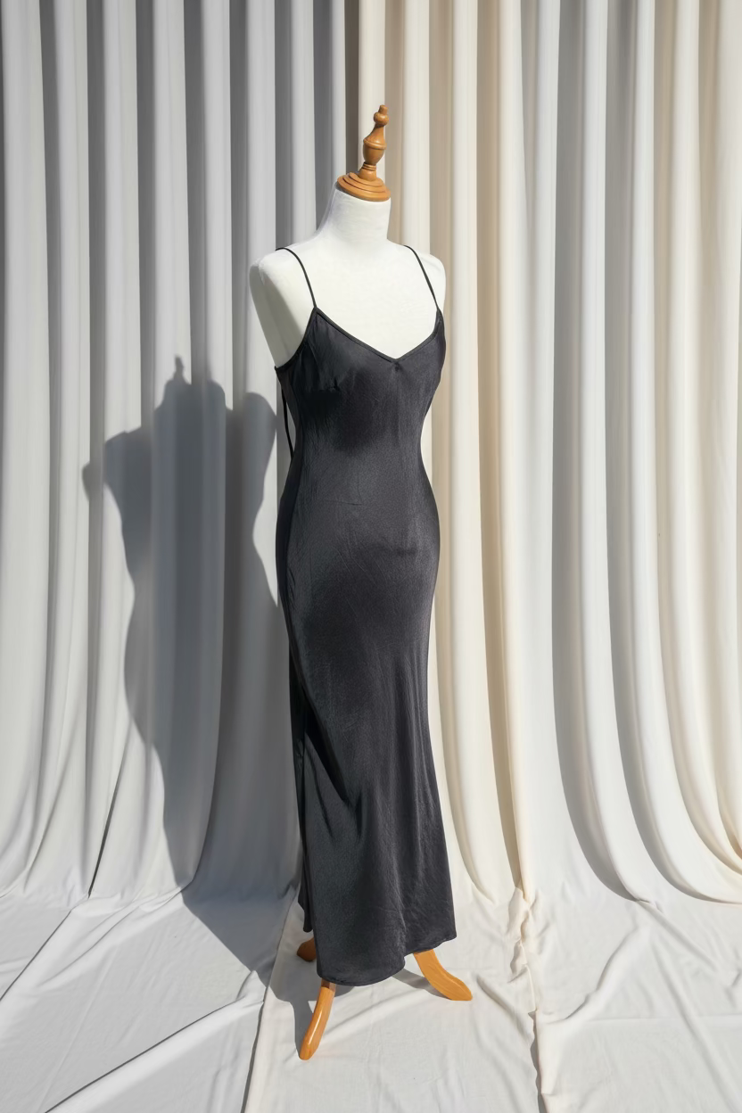 Otomo Marilyn - Silk Satin slip dress
