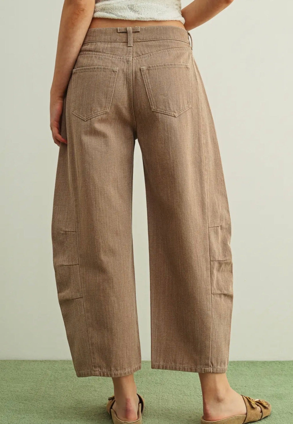 Miou Muse new arrival barrel jeans