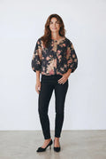 Miss Rose Sister Violet Mitsuko midnight rose quilted jacket