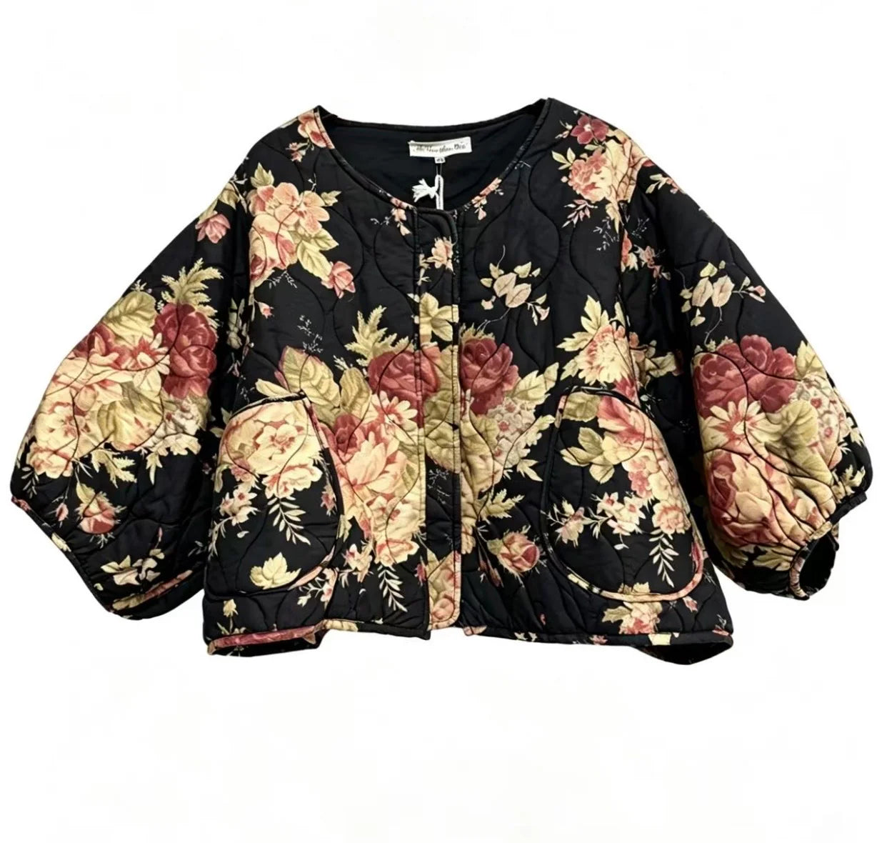 Miss Rose Sister Violet Mitsuko midnight rose quilted jacket
